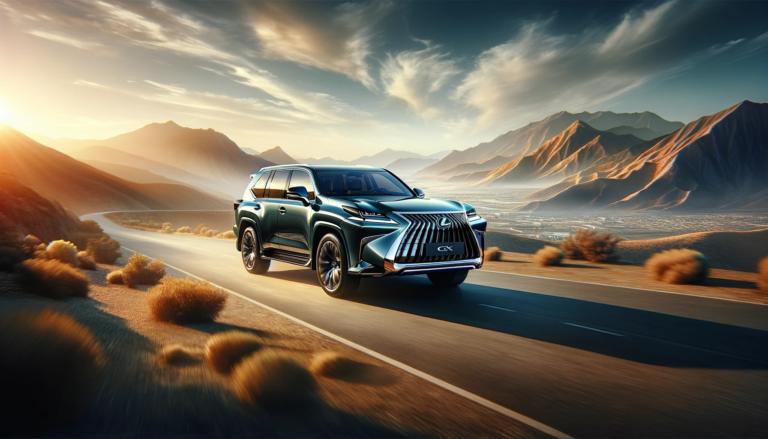The 2024 Lexus GX in a dynamic outdoor setting