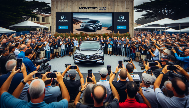 The Unveiling of the 2024 Acura ZDX at Monterey Car Week