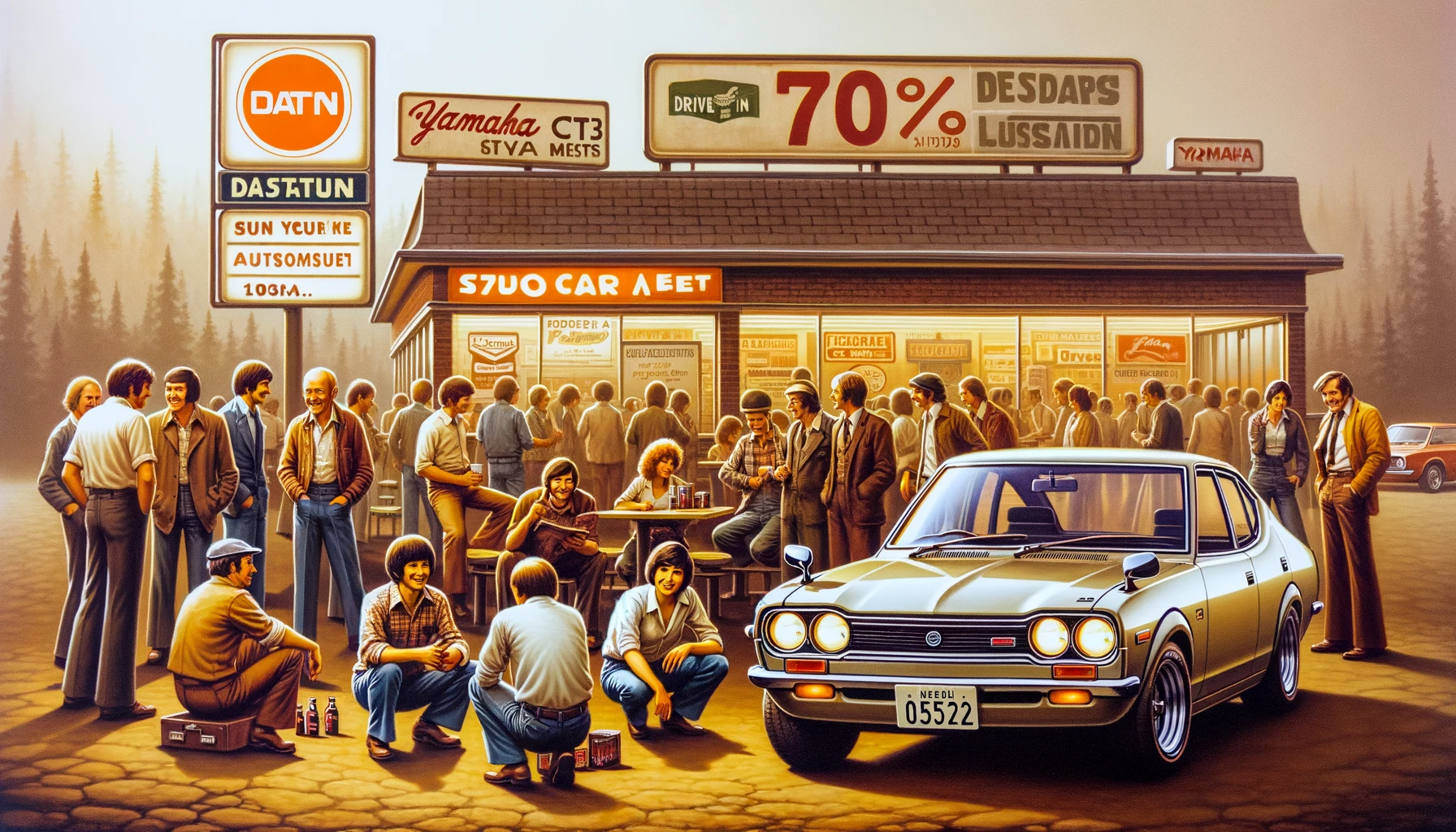 1970s Automotive Enthusiast Scene