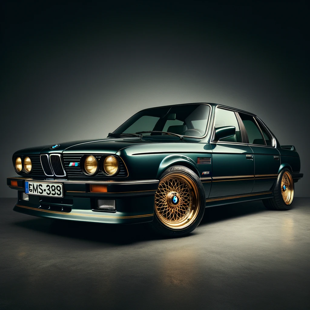 A high resolution image of the 1987 BMW M5