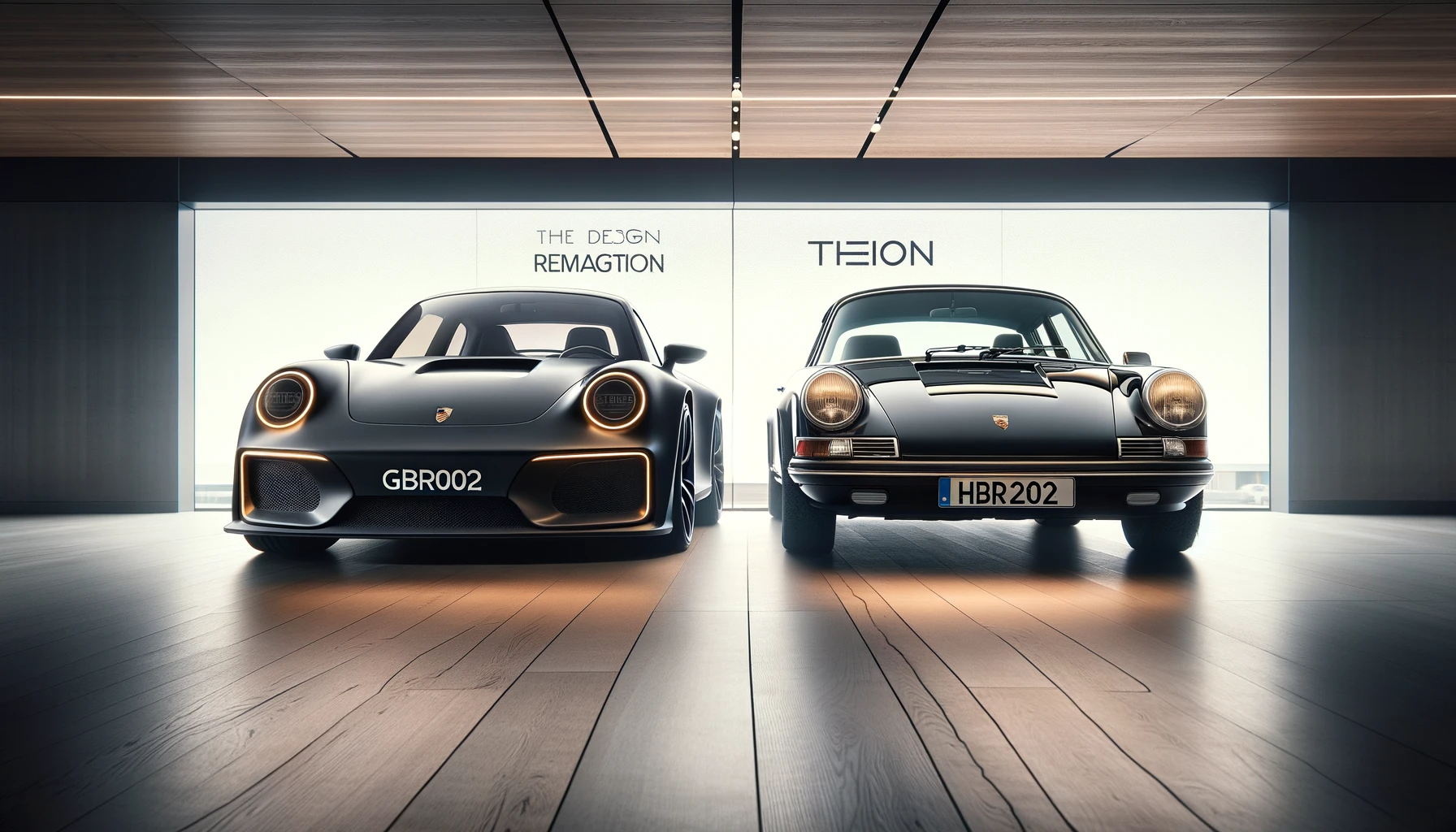 Comparative Image of GBR002 and Classic 911s