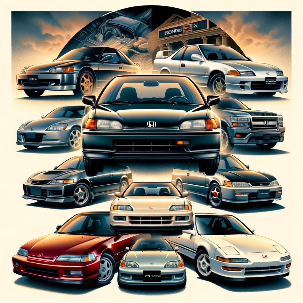 Hondas 1990s Automotive Lineup