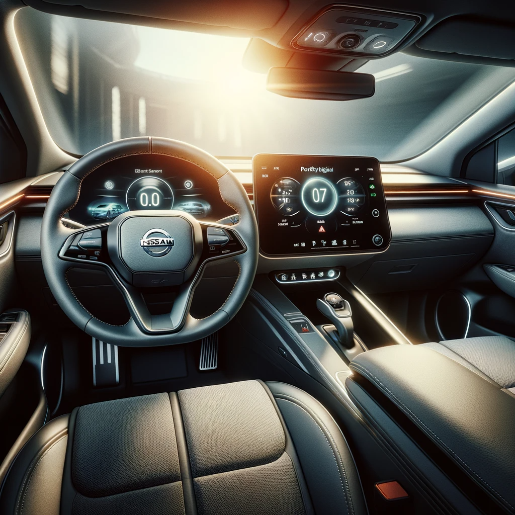 Innovative Interior of Nissan Leaf SV Plus