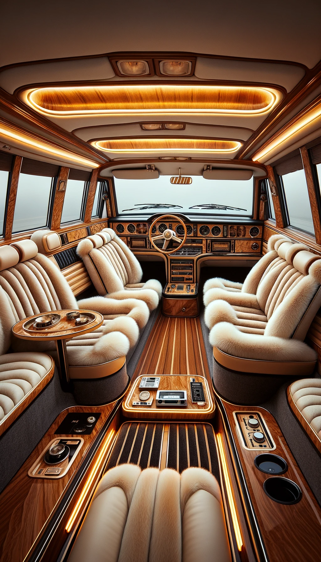 Interior Elegance of the ZiL 41045