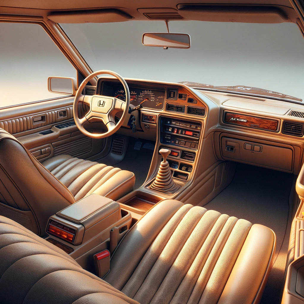 Interior Features of the 1993 Accord Wagon