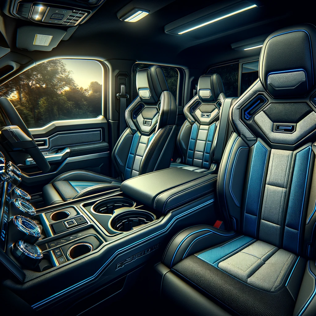 Luxurious Interior of the Ford F 150 Raptor