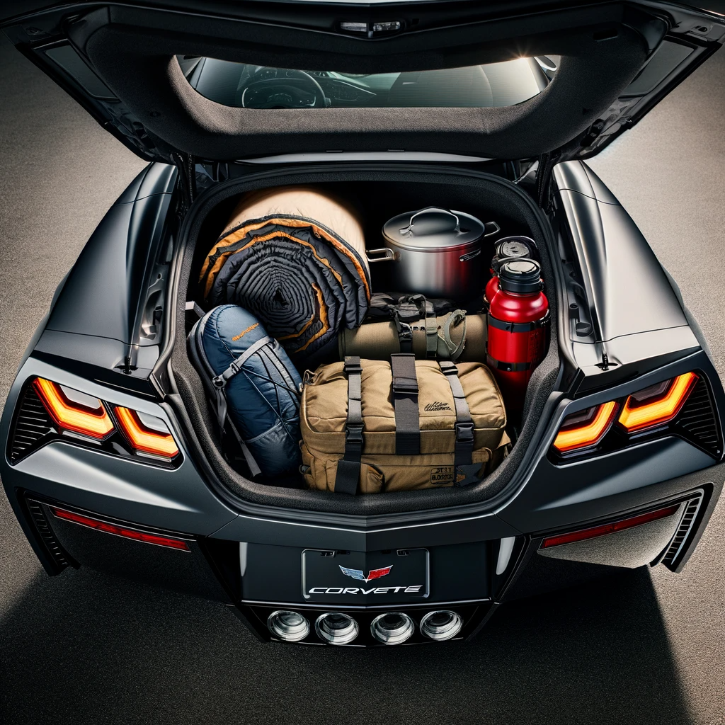 Packing Essentials into the Corvette