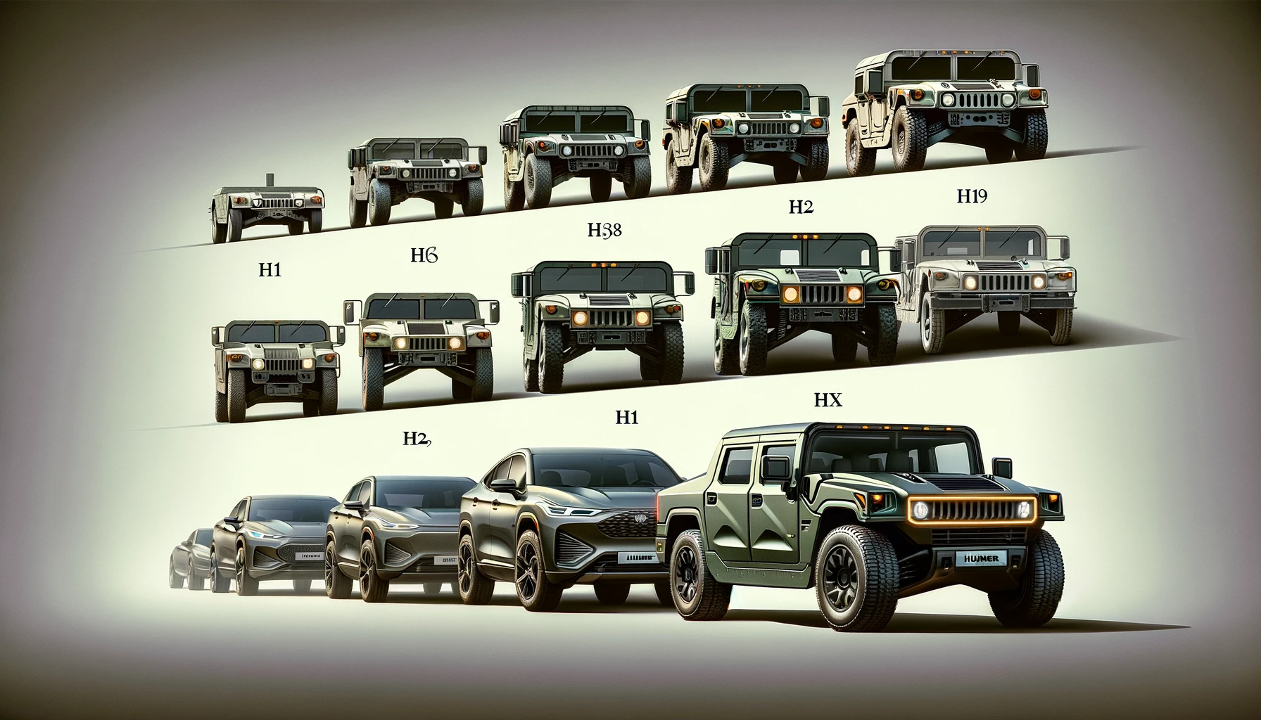 The Legacy of the Hummer From H1 to EV 3X