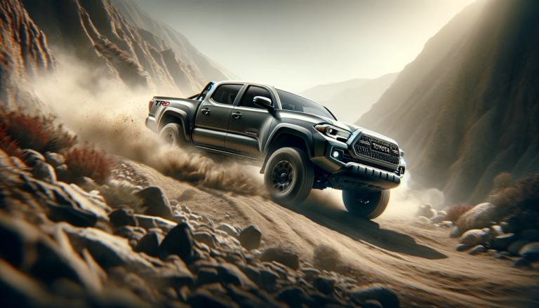 the 2024 Toyota Tacoma TRD Off Road in action