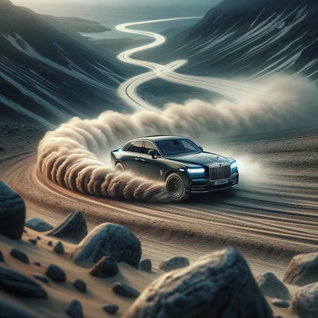 visualizing the Rolls Royce Spectres advanced Planar suspension system